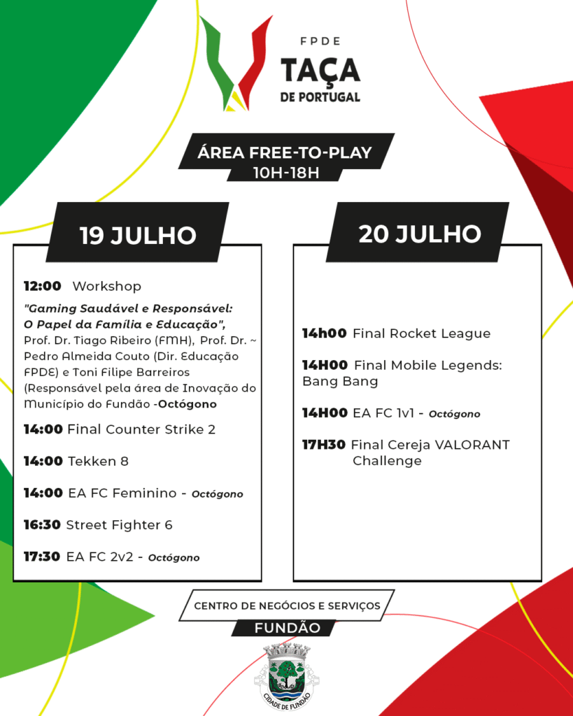Agenda Completa da Taca de Portugal
