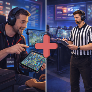 Formação Certificada de Árbitro+Treinador de Desportos Eletrónicos - Nível I (BUNDLE)